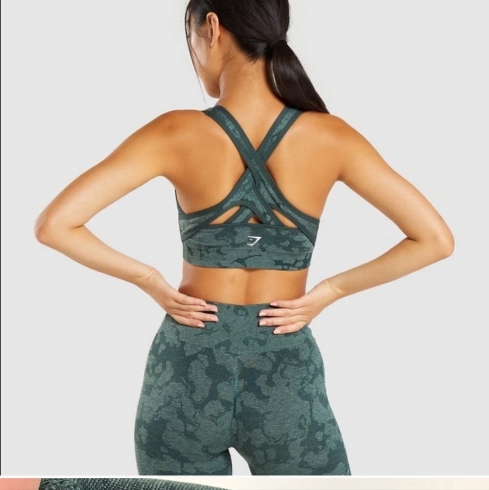 Gymshark camo leggings size small excellent condition